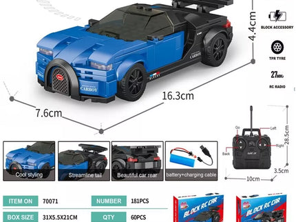 Konstruktorius/suvenyras RC mašinėlė TR2055C