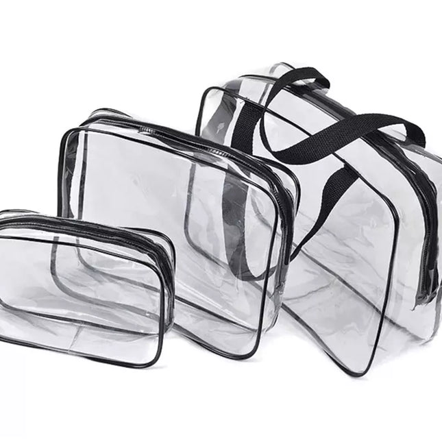 Kosmetinių krepšių rinkinys, 3 vnt.