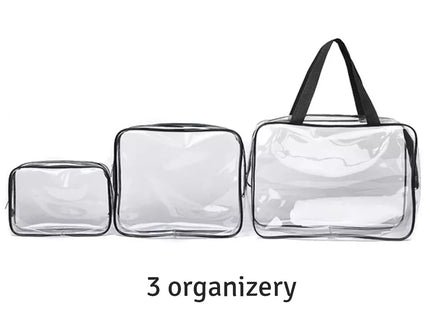 Kosmetinių krepšių rinkinys, 3 vnt.