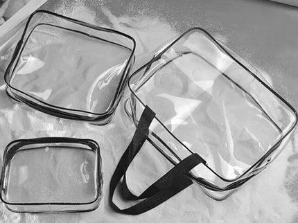 Kosmetinių krepšių rinkinys, 3 vnt.