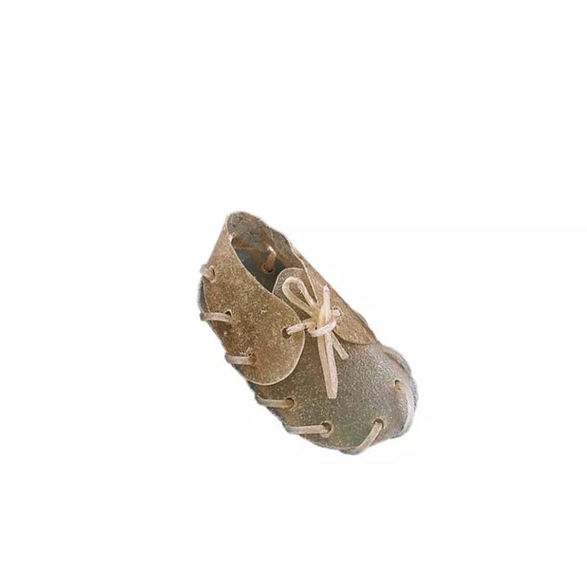 Dog Tendon Treats, Small Brown Shoe Shape, 50 pcs., 7 cm, 8 g