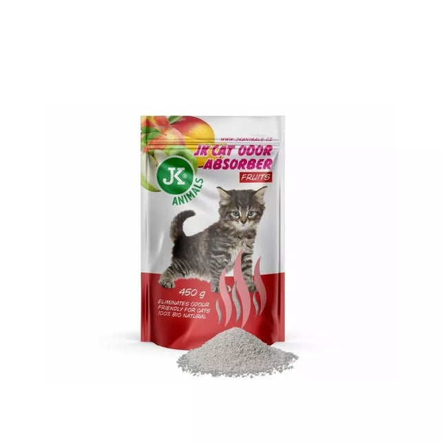 Odor neutralizer for cat litter boxes, fruity scent, 450 g