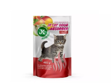 Odor neutralizer for cat litter boxes, fruity scent, 450 g