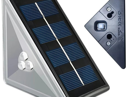 Solar-powered stair light