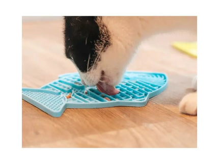 LickiMat Cat Casper Licking Mat, Turquoise