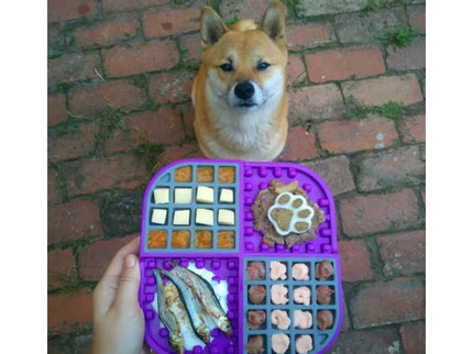 Laižymo kilimėlis LickiMat Dog Slomo, rožinis