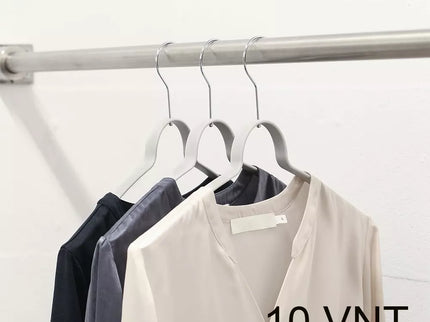 Lanksčios drabužių pakabos, 5vnt.