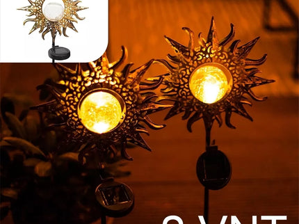 Lauko dekoracija Saulė, 2vnt.