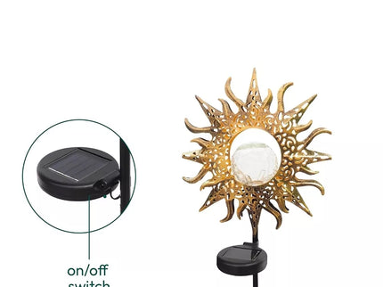 Lauko dekoracija Saulė, 2vnt.