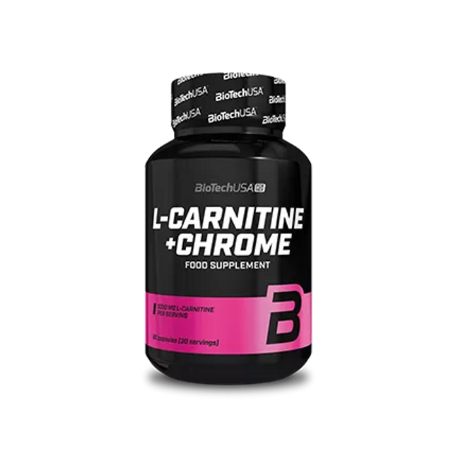 Biotech L-Carnitine + Chrome 60 kaps.