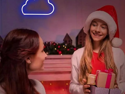 LED lempa debesies formos