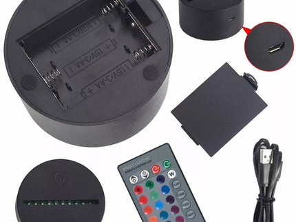 LED naktinė lempa futbolininko formos