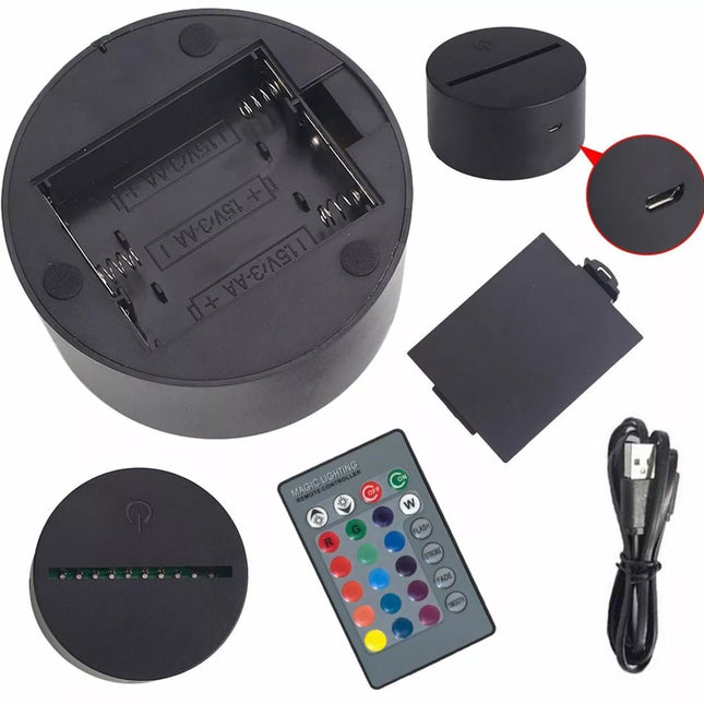 LED naktinė lempa futbolininko formos