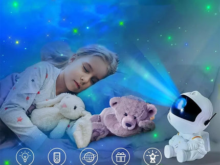 LED projektorius "Astronautas" su BT