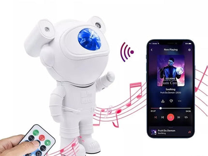 LED Projektorius su kolonėle ASTRONAUTAS