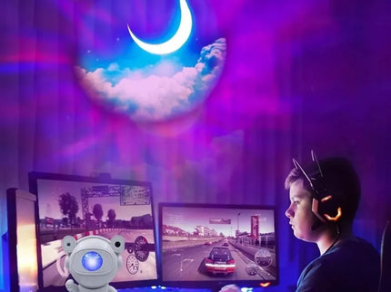 LED Projektorius su kolonėle ASTRONAUTAS