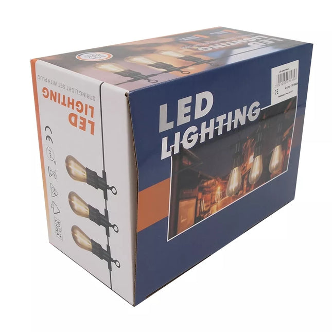 LED Garden String Lights Flash