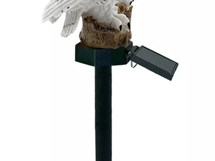 LED sodo lempa pelėdos formos