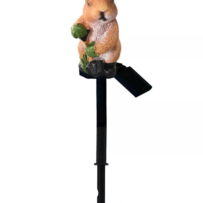 Rabbit-Shaped LED Garden Lamp