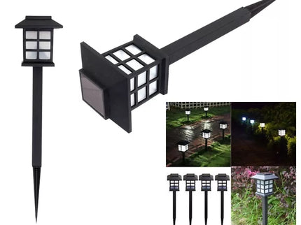 LED sodo lempa, „žibinto“ tipo 2 vnt.