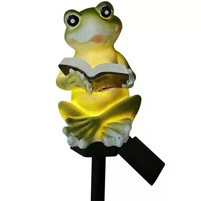Frog-Shaped LED Garden Light