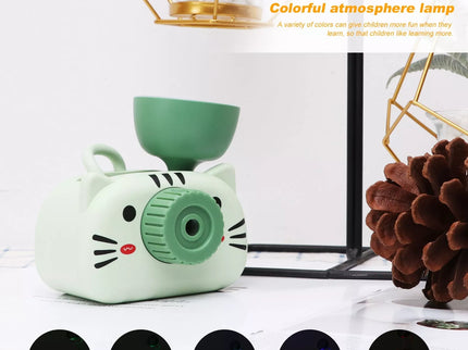 LED šviestuvas su drožtuku - Mėlyna