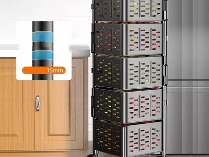 Lentyna su stalčiais ir ratukais