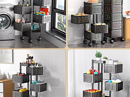 Lentyna su stalčiais ir ratukais