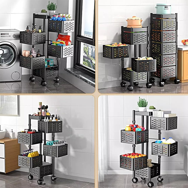 Lentyna su stalčiais ir ratukais