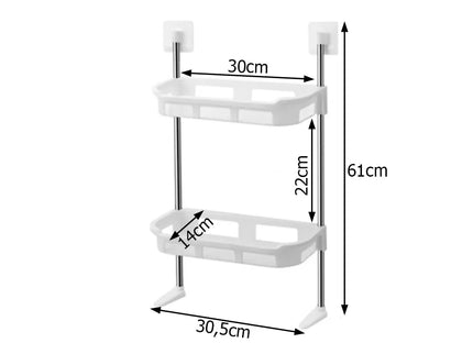 Vonios kambario lentyna virš klozeto