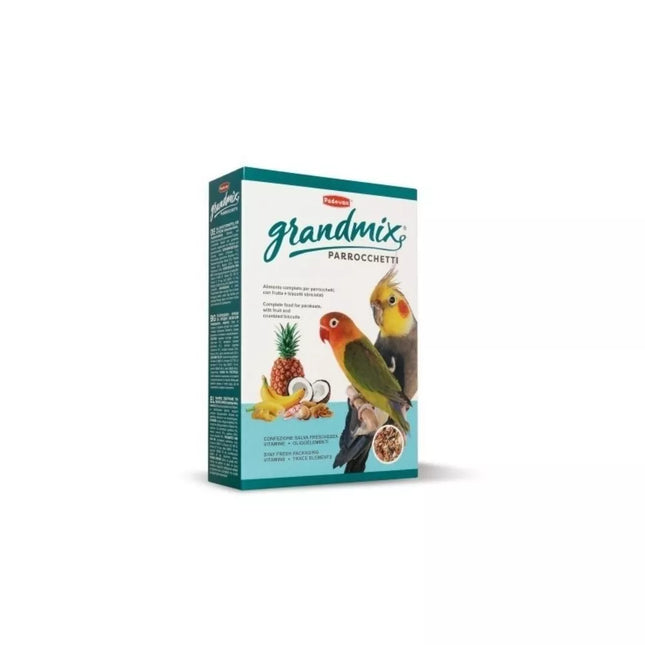 Food for Medium Parrots (Cockatiels, Lovebirds) Padovan Grandmix Parrocchetti 400 g