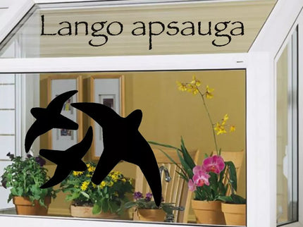 Lipdukas Apsaugai Nuo Paukščių Atsitrenkimo Į Langus