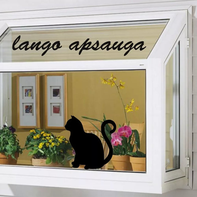 Bird Strike Prevention Window Sticker