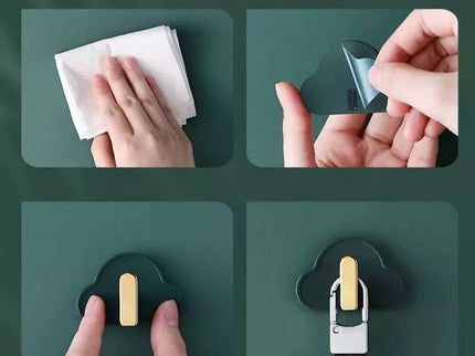 Lipnus kabliukai, 4 vnt.