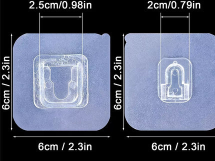 Lipnus laikikliai, 5 vnt.