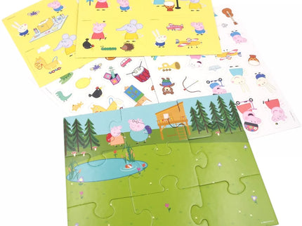 Magnetinis dėlionės rinkinys Peppa Pig – Trefl Primo