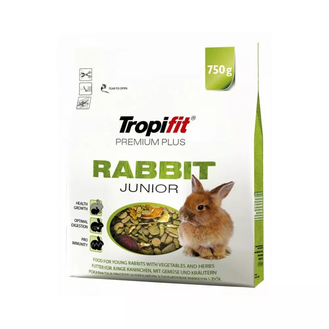 Tropifit Premium Plus Young Rabbit Food 750g