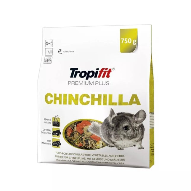 Tropifit Chinchilla Premium Plus Food 750g