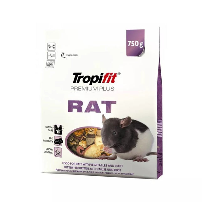 Tropifit Premium Plus Rat Food 750 g
