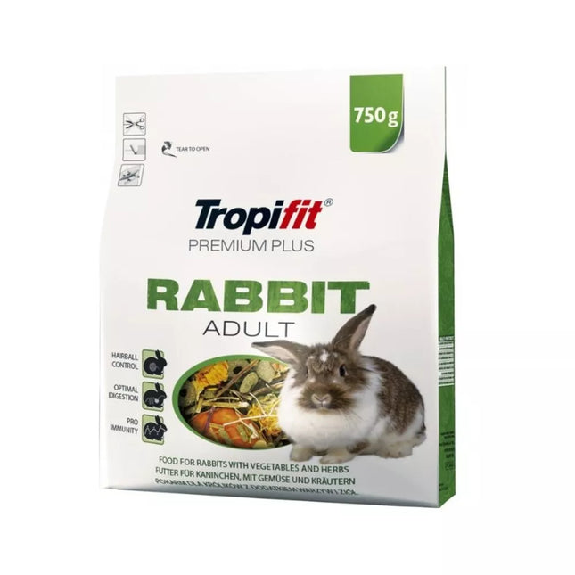 Tropifit Premium Plus Adult Rabbit Food 750 g