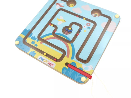 Medinis magnetinis labirintas vaikams PicwicToys