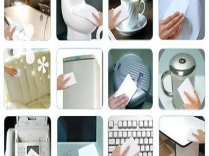 MELAMINO kempinėlės-trintukai įvairiems nešvarumams valyti 10VNT.