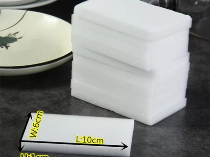 MELAMINO kempinėlės-trintukai įvairiems nešvarumams valyti 10VNT.