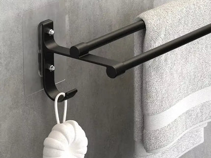 Metalinė vonios kabykla JUODA