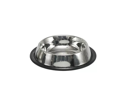 Metalinis dubenėlis su guma 19 cm, 0,45 l