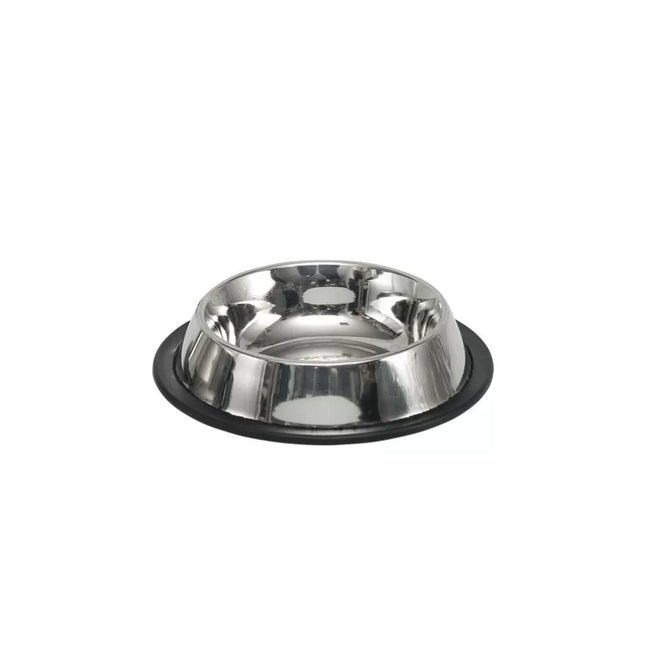 Metalinis dubenėlis su guma 19 cm, 0,45 l