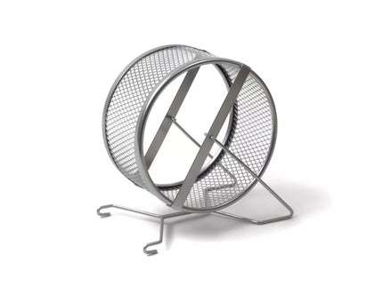 Metal exercise wheel for rodents, 20 cm