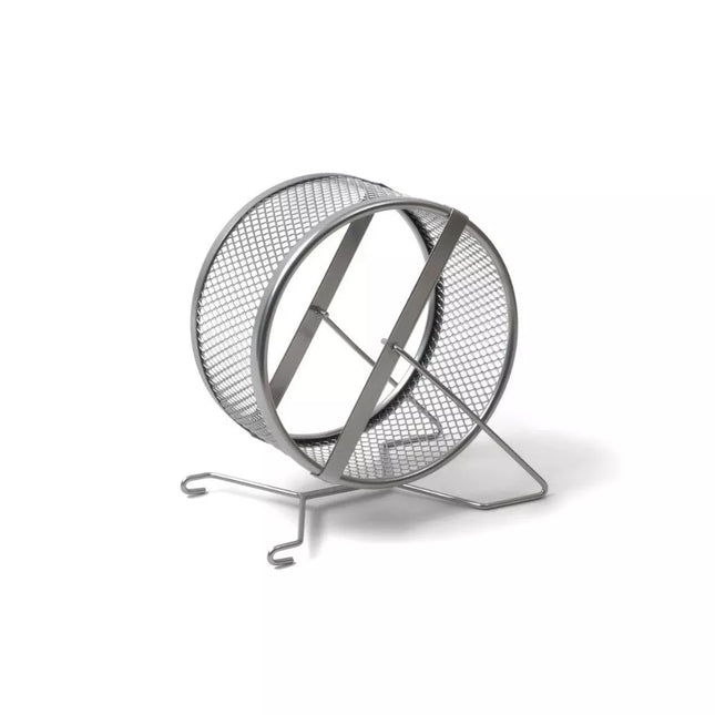 Metal exercise wheel for rodents, 20 cm