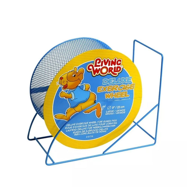 Metal Wheel for Rodents, Blue, 23 cm