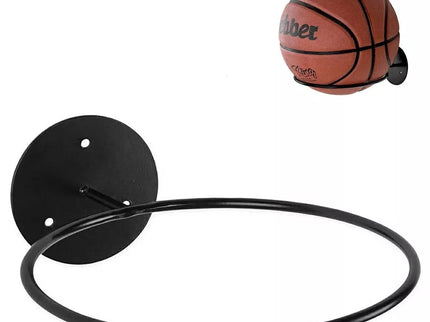 Metalinis sieninis kamuolio laikiklis